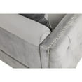 thumbnail image 4 of Bayberry Gray Velvet Sofa Loveseat Living Room Set, 4 of 12