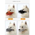 thumbnail image 4 of Nylon Dog Muzzle Air Mesh Breathable for Small Medium Large Dogs, and Stick Out Tongue Drinkable Pet Muzzle for Anti-Biting Prevent Eating Garbage,Gray L, 4 of 10