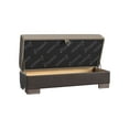 thumbnail image 6 of Ottomanson Origins Air Rectangular Upholstered Lift Top Ottoman, Beige/Brown, 6 of 7