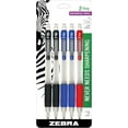 thumbnail image 2 of Zebra Pen Z-Grip Mechanical Pencil, 0.7mm Point Size, HB #2 Graphite, Assorted Grip Colors, 5-Count, Pack of 2 (total 10 ct), 2 of 7