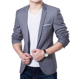Topwoner Fashion Men Suit Jacket Casaco Terno Masculino Blazer Cardigan Jaqueta Wedding Suits Jackets