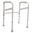 thumbnail image 2 of Toilet Safety Frame, Adjustable Detachable Bathroom Grab Bar Toilet Frame Safety Rails with Padded Handrails, Medical Toilet Safety Frame for Elderly Handicap and Disabled, 2 of 7