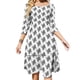 thumbnail image 1 of Vestido de cuello cuadrado con bandera a cuadros Vestido de verano dulce Vestido elegante con estampado halter para mujer Concurso de carreras con bandera a cuadros, 1 of 6