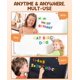 thumbnail image 4 of Juego de juguetes con imanes magnéticos para nevera con letras y números del alfabeto, 4 of 6