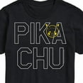 thumbnail image 3 of Pokémon - Pika Blocks - Men's Short Sleeve Graphic T-Shirt, 3 of 5
