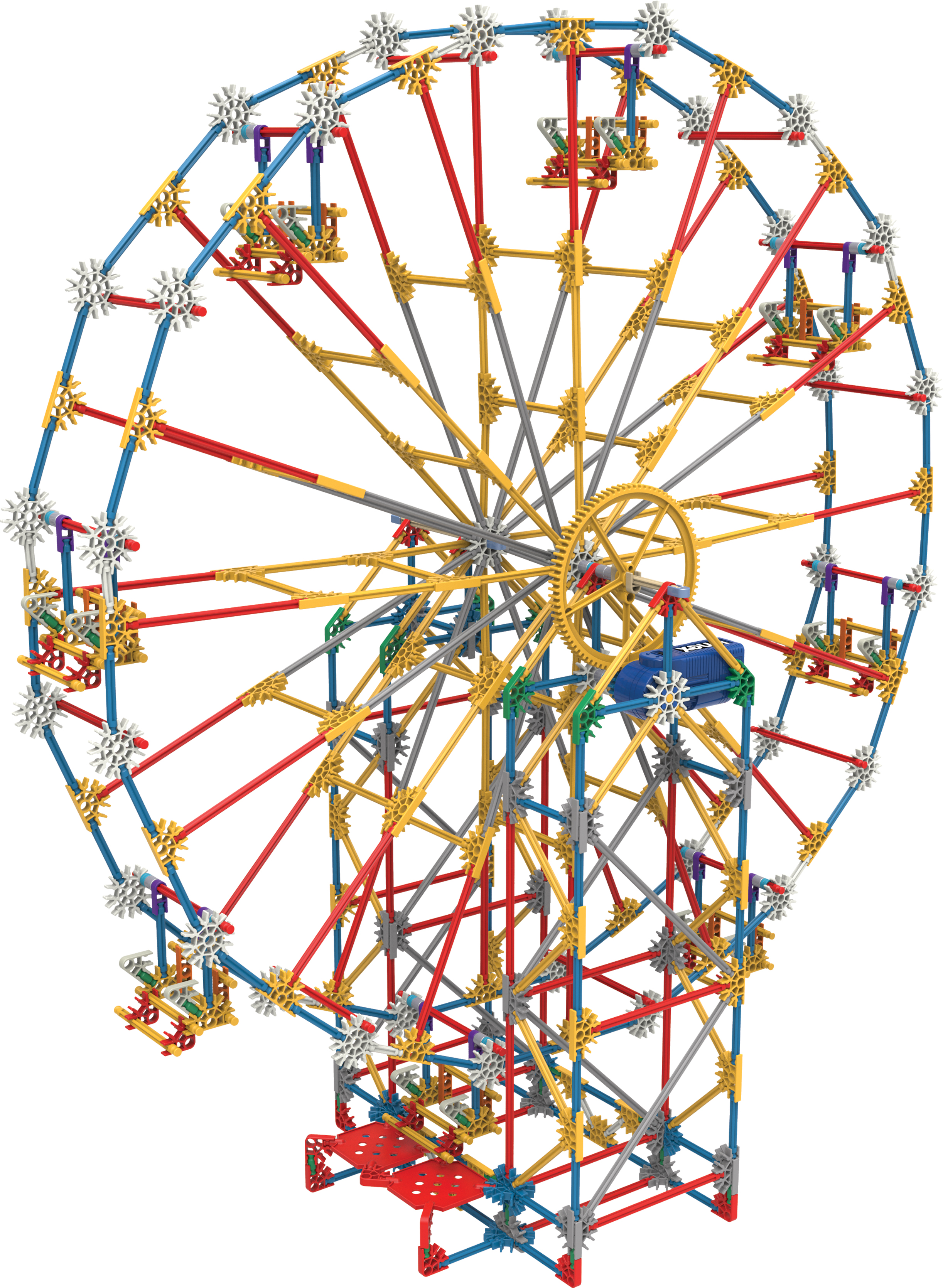 K'NEX Thrill Rides - 3-in-1 Classic Amusement Park Building Set - 744 Pieces - Ages 9 Engineering Education Toy - image 5 of 6