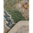 thumbnail image 5 of Unique Loom Isabella Collection Area Rug - Rossellini (5' 1" Octagon Green/Blue), 5 of 9