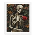 thumbnail image 5 of Paint By Numbers Kit for Adults Beginner - DIY Skeleton With Rose And Autumn Leaves Canvas Painting Kits for Adults, Frameless Paint By Number for Adults for Home Wall Decor 16x20 Inch, 5 of 7