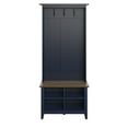 thumbnail image 5 of Twin Star Home Hall Tree with Storage Bench in Insignia Blue, 5 of 7