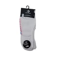 thumbnail image 3 of Converse Chaussettes Invisibles pour Femmes 3 Pack Demi-Coussin Ultra Bas pour Chucks Pointure 6-10, 3 of 3