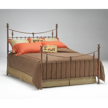 Bernards Penny Antique Copper Headboard