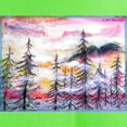 thumbnail image 3 of CafePress - Landscape, Colorful Art! T Shirt - Light T-Shirt - CP, 3 of 4