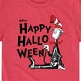 thumbnail image 3 of Dr. Seuss - Happy Halloween Skeleton Cat - Toddler And Youth Short Sleeve Graphic T-Shirt, 3 of 6