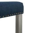 WestinTrends Counter Stools, 24 Inch Modern Farmhouse Wooden Saddle Bar