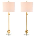 thumbnail image 3 of JONATHAN Y Hollis 34" Metal LED Table Lamp, Brass with Crystal Base (Set of 2), JYL2010A-SET2, 3 of 7