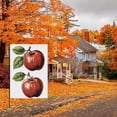 thumbnail image 4 of Autumn Decor Double Colored Garden Flag for Outdoor Vintage Illustration Fruits Apple Washable House Flag - 28x40 Inch Versatile Durable Flags for Yard House Backyard Patio Porch, 4 of 6