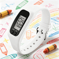 thumbnail image 6 of GJX 2026 New Kids Watch Ip68 Waterproof Best Step Trackers Multi Health Monitor Wristbands for School Sports Playtime Exercise White, 6 of 7