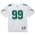 thumbnail image 2 of Men's Mitchell & Ness Jerome Brown White Philadelphia Eagles 1991 Authentic Throwback Retired Player Jersey, 2 of 7