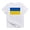 Cloud White, variant on CafePress - Ukraine Flag T Shirt - Infant T-Shirt