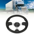 thumbnail image 4 of Driving Steering Wheel, Steering Wheel   Perfect Match 13in 330mm Exquisite Appearance With Wiring For Vehicle, 4 of 8