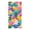 Beach Style, variant on 74x37 Inches Beach Towel - Oversized Polyester-cotton Camping Towels for Men/Women, Neon-colored Triangle