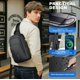 thumbnail image 3 of Bolsa Impermeable hk para Hombre con Puerto de Carga USB, Bolsillo para Tableta, Bolsa de Pecho Cruzada Antirrobo, 7L, 3 of 7