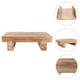 thumbnail image 3 of Taburete de madera para mesita de noche, taburete para dormitorio, taburete multiusos, 3 of 8