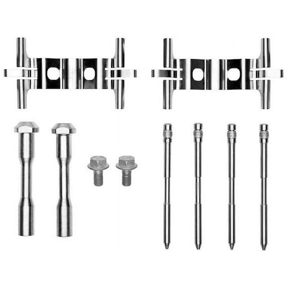 Front Brake Hardware Kit - Compatible with 2016 - 2018 Ford Focus RS - Dynamic Friction