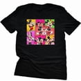 thumbnail image 2 of Mickey Minnie Portrait, Magice Kingdon Shirt Unisex Short Sleeve Shirt (Black-2X Large), 2 of 5
