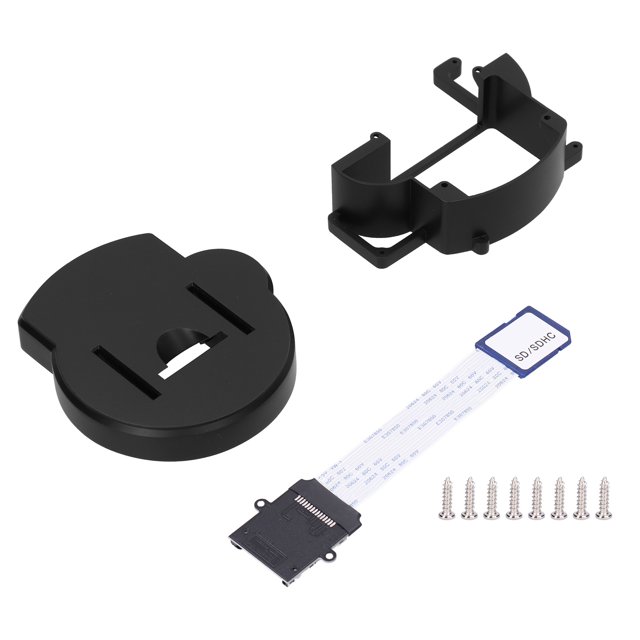 DEWIN Kit d'Installation de Plateau/montage Imprimé 3D avec Carte de Rangement et Câble d'Extension pour GameCube