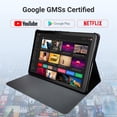 thumbnail image 6 of 2026 Newest 11inch Tablet with MTK Helio G99 Octa-Core processor, 12GB+128GB(TF 1TB) Tablet Computer,8000mAh Battery,Dual Camera,Gray Tablet with case, 6 of 8