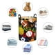 thumbnail image 4 of Fotbe Balls Cesto de Ropa con Asas, Cesto Impermeable de Gran Capacidad, Bolsa de Lavado para Dormitorio, Cesto de Ropa con Ruedas y Asas-Small, 4 of 6