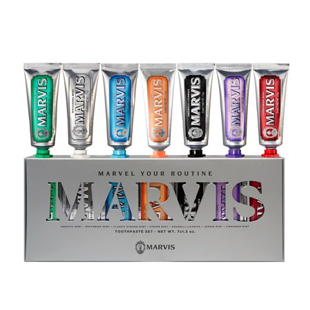 Marvis Toothpaste Gift Set - 7 Flavors Box - 1.3 oz Each
