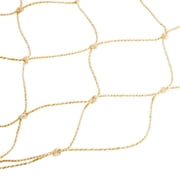 Natural Fishing Net Decorations, Nautical Wall Decor for Birthday Party, Baby Shower, Pirate Party, Hawaiian Luau, Ocean-Theme Events (79x60 in.)