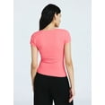 thumbnail image 3 of Scoop Women's and Women's Plus Ultimate Refined Contour V Neck Tee, Sizes XS-4X, 3 of 5