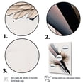 thumbnail image 3 of Designart Beige Gerbera Hyperrealistic Flowers III Canvas Wall Art, 3 of 5