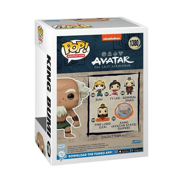ATLA: King Bumi Pop! Vinyl - EE. Excl., Not Mint