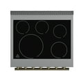 thumbnail image 5 of Forno Paolo 30-Inch Freestanding Electric Range, Black, 4.38 cu.ft, True Convection Oven, Energy Efficient, 5 of 5