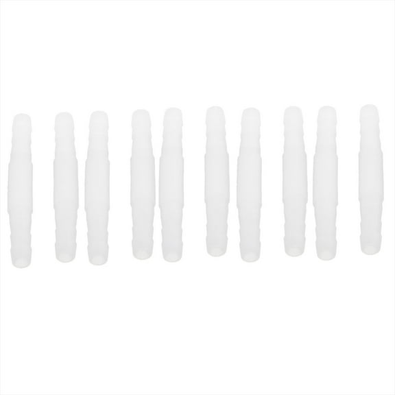 Unique Bargains 10 Pcs Plastic T Shape Air Tubing Tube Connectors Joint for Fish Tank