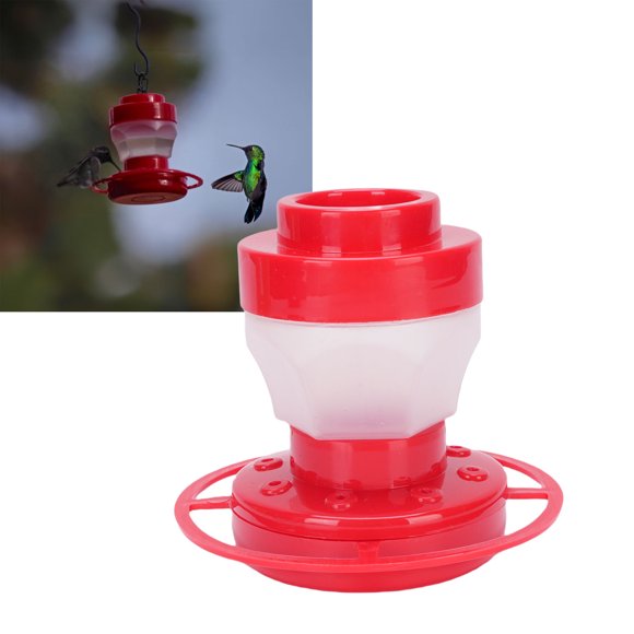 Comedero Para Colibríes, Boca Ancha, Sellado Eficaz Atractivo, Fácil Llenado, Comedero Para Colibríes Al Aire Libre Para Jardín