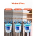 thumbnail image 3 of VEVOR Moisture Absorber Bucket,2 Packs 16.2 oz Hi-Capacity Moisture Absorber Bucket with 800ml Storage Area & Reusable Outer Bucket for Long-Term Use,Fragrance Free Moisture Absorber for Fresher Air, 3 of 9