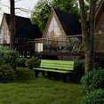 thumbnail image 2 of Wildridge Heritage 6' Park Bench, Lime Green and Black - Outdoor All-Weather HDPE Furniture, 2 of 4