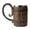 Coffee, variant on ​​ZCSKFIN Hand-Painted Wooden Barrel Mug Stainless Double Wall Insulated | Rustic Drinkware Thermal Design Hot/Cold Retention 12oz Capacity Unique Tabletop Decor Piece​