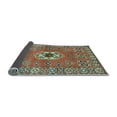 thumbnail image 2 of Ahgly Company Indoor Rectangle Geometric Light Blue Traditional Area Rugs, 3' x 5', 2 of 4