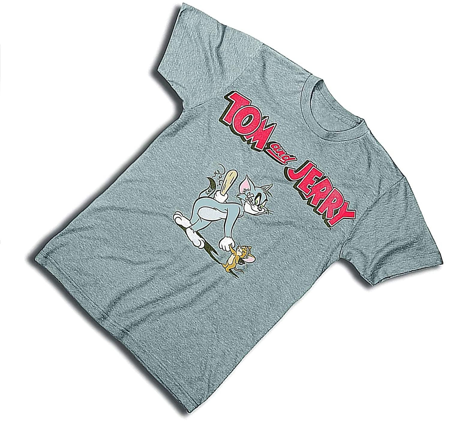 T-Shirt & - Hanna-Barbera Shirt Tom Chase Classic - Cartoon Battle Vintage Jerry Tee Mens