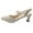 White, variant on adviicd Women's Heeled Sandals Women's Heeled Sandals Chunky Block Strappy High Heels Ankle Strap Open Toe Sandals Beige,38