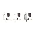 thumbnail image 4 of QualitChoice Moderne Suspendu Ménage Point de Croix Horloge Balançoire Réparation Quartz Horloges Pendule Mouvement Pièces Partie Arbre pour Outils d'Horlogerie Noir 3Set, 4 of 6