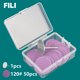 thumbnail image 4 of 25 MM 50 Uds papel de lija reemplazable con Kit de disco de pedicura para eliminación de callos de cutículas escofina para pies limas de papel de lija herramienta de pedicura, 4 of 5