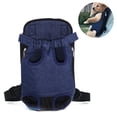 thumbnail image 2 of Mochila transportadora para mascotas, mochila ajustable para transportar perros y gatos, bolsa de viaje, piernas hacia afuera, ajuste fácil para viajar, ir de excursión, acampar, para perros pequeños, gatos, cachorros MFZFUKR 2034806-2, 2 of 8