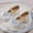 White, variant on Piuwrlz Children's Closed Toe Shoe Girls Glitter Crystal Shoes Flat Heel New Dress Ballet Flats Pink Size 29